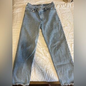 Abercrombie & Fitch Light Blue High Rise Jeans
